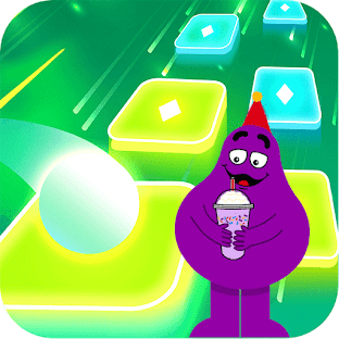 Grimace Shake Tiles Hop